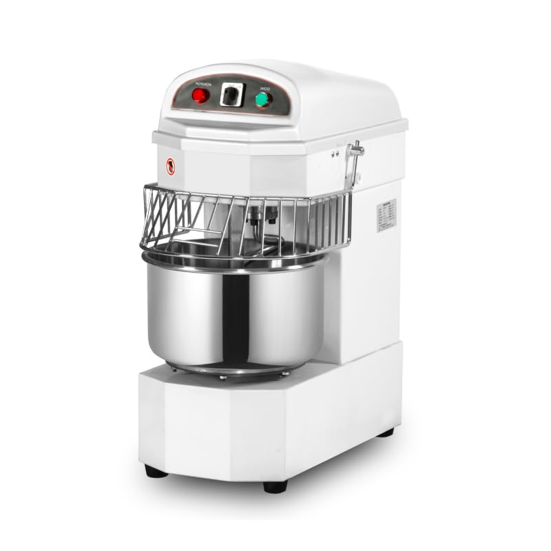 Pétrin à Pâte Professionnel – Cuve Fixe 30 L – 19 kg de Pâte – Monophasé 230 V –...
