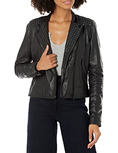 Slate & Willow Rent The Runway Pre-Loved Embossed Studs Leather Jacket