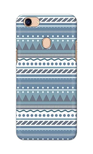 Image of PRINTFIDAA Printed Hard Back Cover Case for Oppo F5 | Oppo F5 Youth | Oppo F5 Plus Back Cover (Seamless Geometric Tribal Pattern) -1803