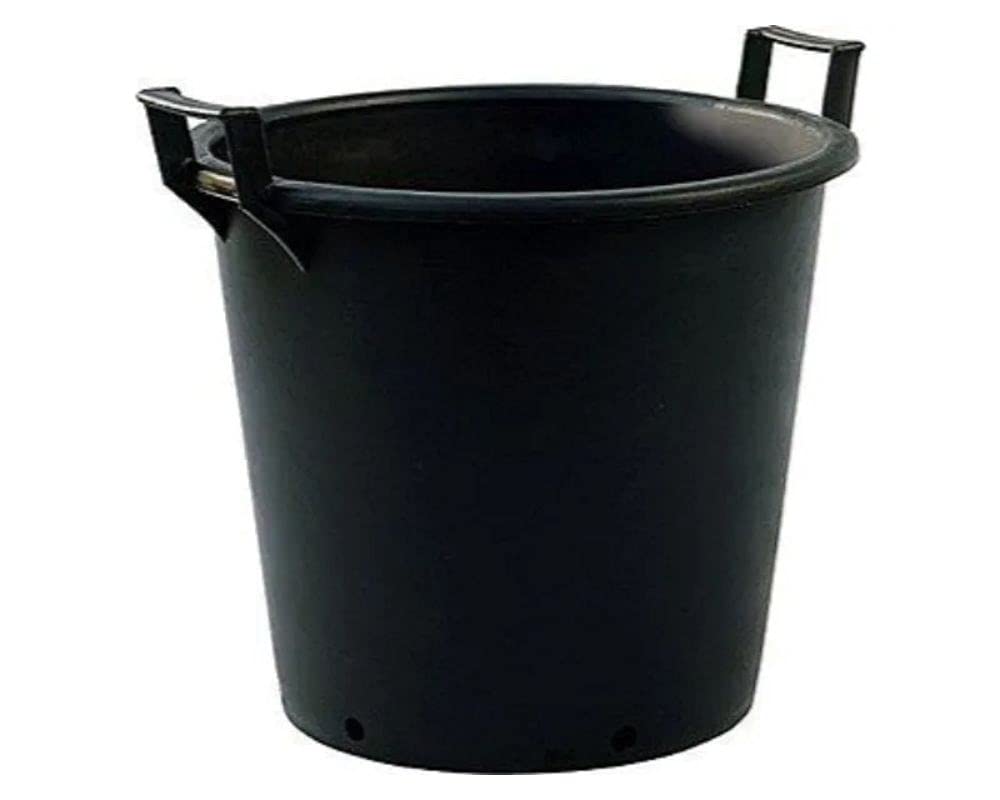 BHGS 30lt Extra Large Heavy Duty Plastic Tree & Shrub Container Plant Pot with Handles 41 x 33cm