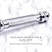 Parker 99R Chrome Long Handle Heavyweight Butterfly Open Double Edge Safety Razor for Men | 5 Parker Premium Platinum Double Edge Razor Blades Included | Iconic Brand
