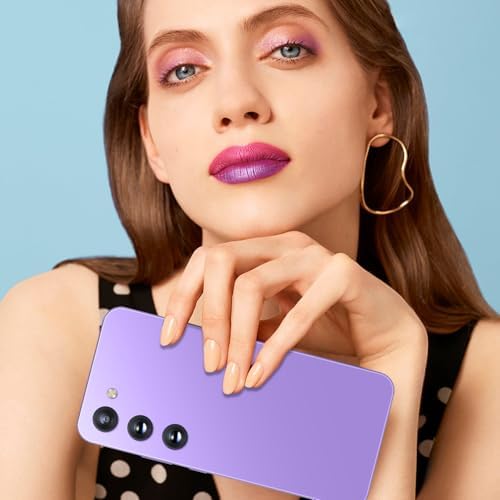 TalkCeLL Cheap Mobile Phones, 5.0 Inch, Android 9.0, Dual SIM Dual Camera, Quad Core, 16GB ROM【Expandable up to 128GB】, Support WiFi/Bluetooth/FM, Face Unlocked Phones (Purple)