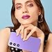 TalkCeLL Cheap Mobile Phones, 5.0 Inch, Android 9.0, Dual SIM Dual Camera, Quad Core, 16GB ROM【Expandable up to 128GB】, Support WiFi/Bluetooth/FM, Face Unlocked Phones (Purple)