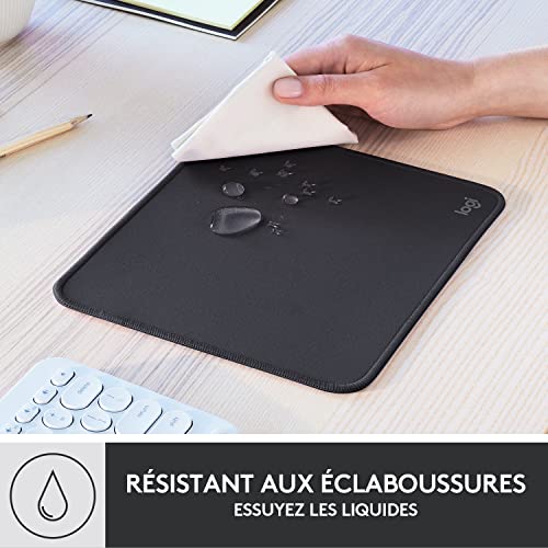 Logitech M240 Bluetooth sans Fil Compacte Portable Suivi Fluide Batterie Mouse Pad Studio Series Tapis de d'Ordinateur Base Caoutchouc Anti Dérapant - vue 7