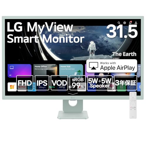 Amazon.co.jp: LG スマートモニター / 32SR50F-G/MyView Smart Monitor