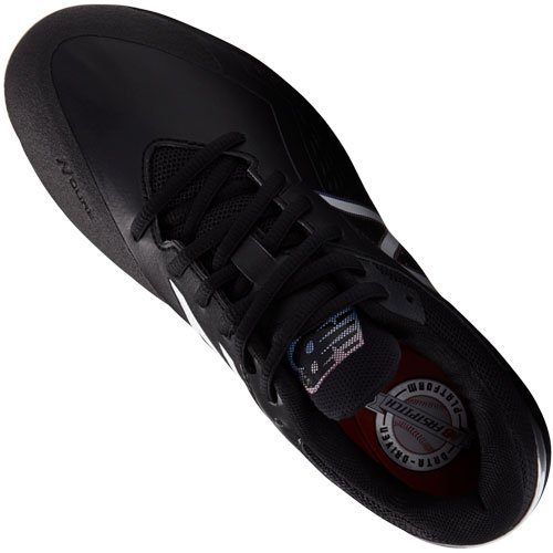New Balance New Balance Women's Fuse V1 Metal Softball Shoe, Black/White, 6.5 W US