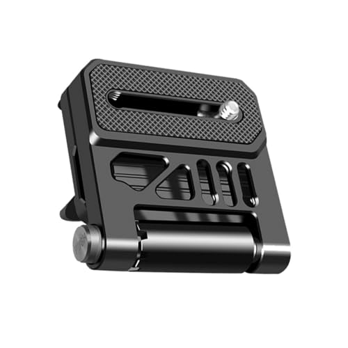Soporte plegable para cámara réflex digital en forma de L, placa de liberación rápida compatible con estabilizadores de cardán de mano, montaje rápido