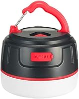 LEDランタン 暖色 電球色 USB充電式 IP65 防水&防塵 5つ調光モード マグネット式 アウトドア&防災用品 【196ルーメン/連続点灯50時間】