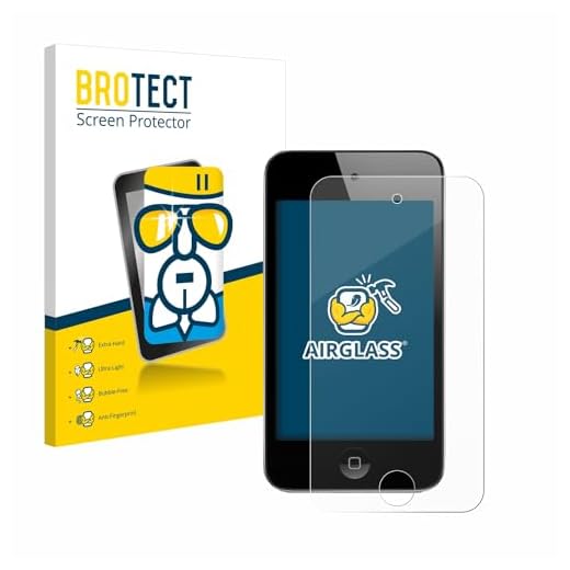 BROTECT Schutzglas für Apple iPod Touch (4. Gen.) Schutzfolie Panzer Folie Glas[Extrem Kratzfest 9H, Anti-Fingerprint, Ultra-Transparent]
