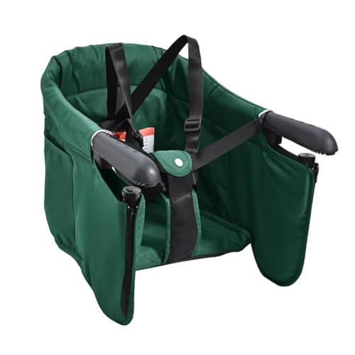COMFOLIVING Trona para la alimentación del bebé, trona de comedor | Asiento elevador para niños ligero con correas de seguridad, portátil, trona para comer bebé, clip para