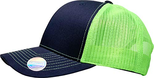 Image of Classic 6 Panel Cotton Twill Mesh Trucker Cap Hat Adjustable Snapback Hat