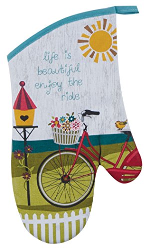 Kay Dee Designs Enjoy The Ride Bicycle Oven Mitt