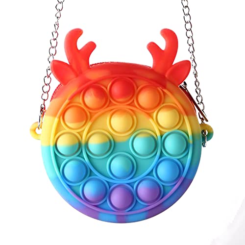 Sac à bandoulière sensoriel pour enfants et adultes, sac à main à bulles, anti-stress et anti-anxiété Cover
