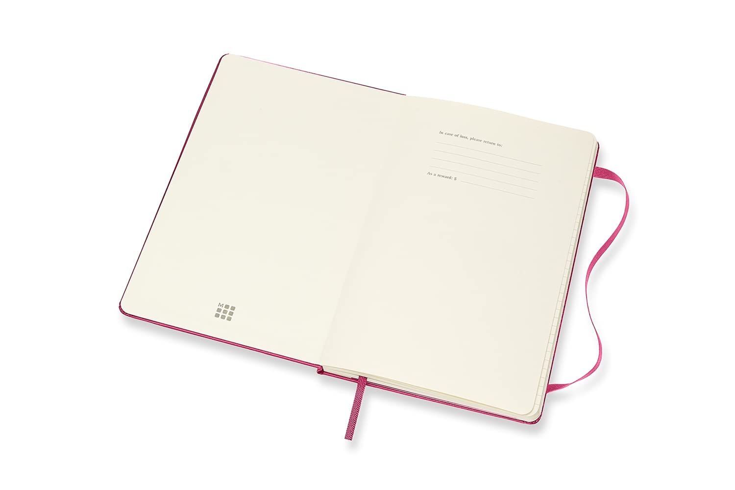Moleskine - Agenda Settimanale 18 Mesi, Agenda Settimanale 2021/2022, Weekly Notebook con Copertina Rigida e Chiusura ad Elastico, Formato Large 13 x 21 cm, Colore Rosa Bouganvillea, 208 Pagine