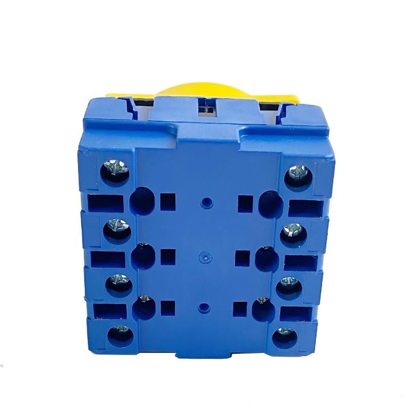 Interruptor de seccionador de Carga con Panel de candado, 63 A, 4 Fases, 2 Posiciones, Interruptor rotatorio de conmutación de Encendido/Apagado YMD11-63A/4P