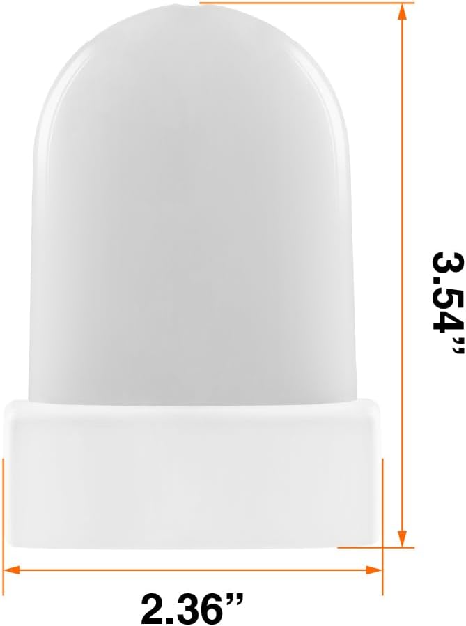 LEDVANCE Sylvania RGBW LED Night Light with Plug, Dusk to Dawn Sensor, 8 Colors, Dimmable, Indoor, 80 CRI, UL Listed, White Finish - 1 Pack (60901)