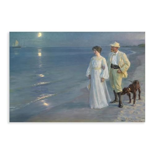 Impression sur toile Peder Severin Kroyer pour raviver un mur blanc de chambre
