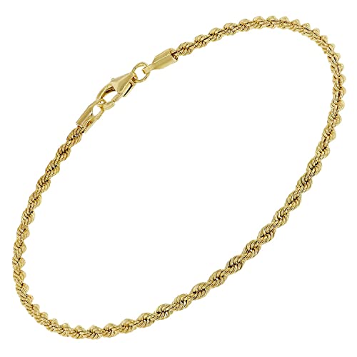 trendor Damen-Armband 333 Gold / 8 Karat Kordelkette 51881-18 5