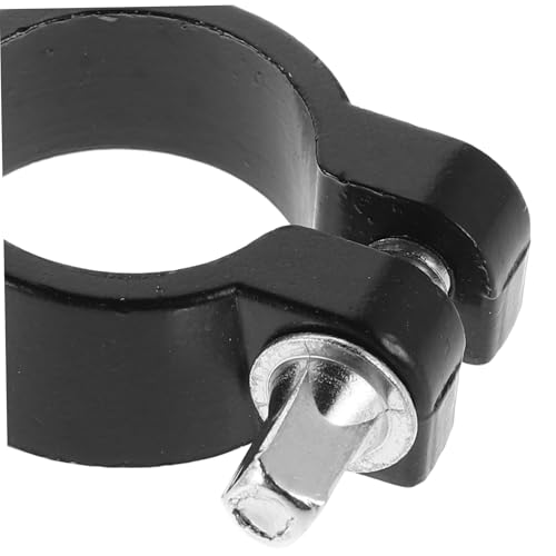 Abrazadera para platillo de batería Hemoton 25mm negra miniatura 3
