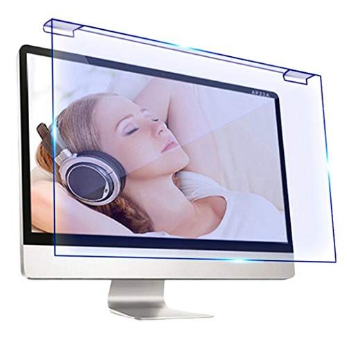 WLWLEO Pelcula Protectora de Pantalla Anti luz Azul para computadora Pelcula de Filtro antideslumbrante Proteccin para los Ojos Protector de Pantalla de TV para LCD, LED, OLED,27