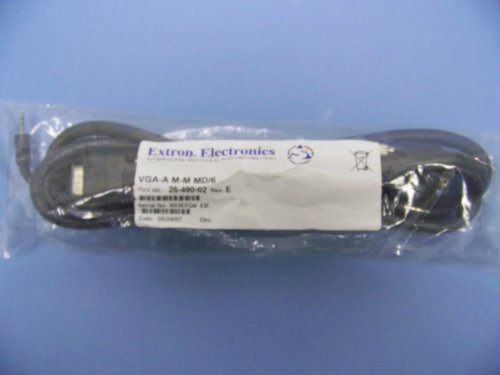 Extron 26-490-02 VGA-A M-M MD/6 6' VGA Cable with Audio