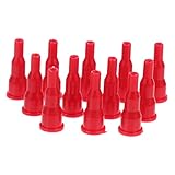 DOITOOL 12 Stück Gasadapter Propangas Kleintank Anschluss aus Kunststoff Kompakter Campingkocher Umrüster für Kassetten Gastank Nachfüllkonverter Praktisches Gasherd Zubehör für Outdoor