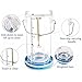 Water Sampler,Sampling Dipper System Thicken Plastic Ladle Pendulum Beaker Sampler Water Quality Sample Collection(0.5L)