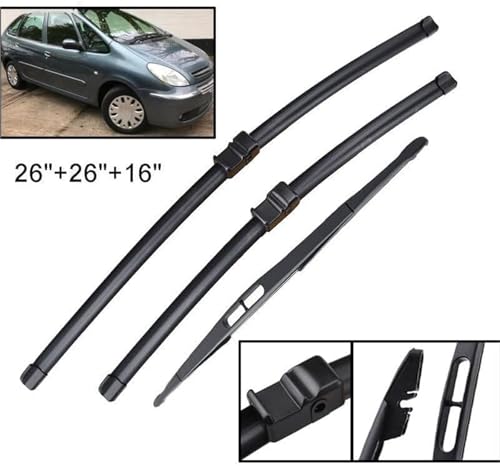 Remplacement essuie-glaces avant arrière Citroën Xsara Picasso balais - 2
