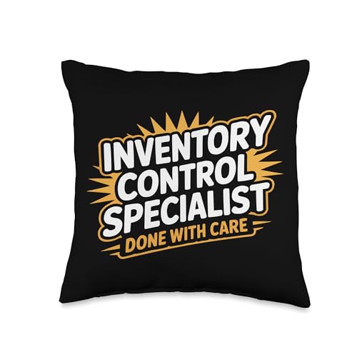 Inventory Control Specialist Profession Inventory Management Throw Pillow