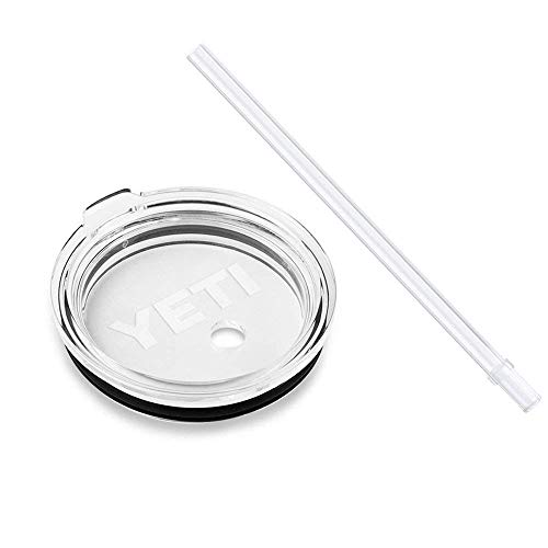 Reawk Rambler Shatter-Proof Dishwasher-Safe Replacement Yeti Lid and Straw 30OZ (30OZ)
