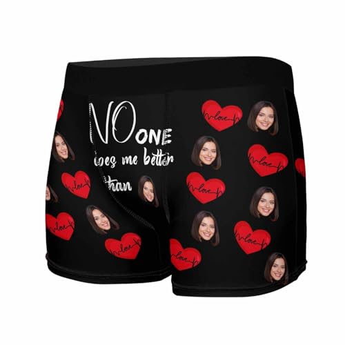 Custom Funny Boxers for Men Personalized Face Underwear for Boyfriend Valentine's Birthday XS-5XL4