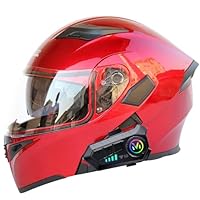 Amazon.co.jp: MOTOBOSS システムヘルメット ブルートゥース付きバイク