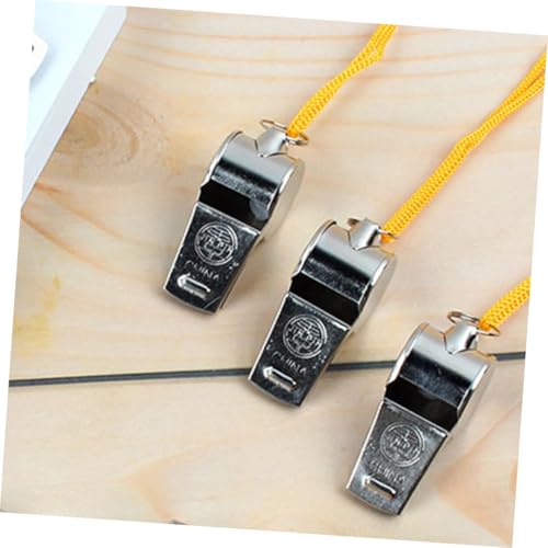 Set de 10 silbatos metálicos para árbitros miniatura 4