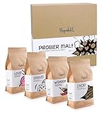 GESCHMACKLICHE SUPERKRÄFTE: Erlebe Kaffee Röstkunst in ihrer ganzen Vielfalt - und wie aus Zeit, Erfahrung und besten Arabica bzw. Robusta Bohnen die verschiedensten Aromen in deine Tasse fließen.