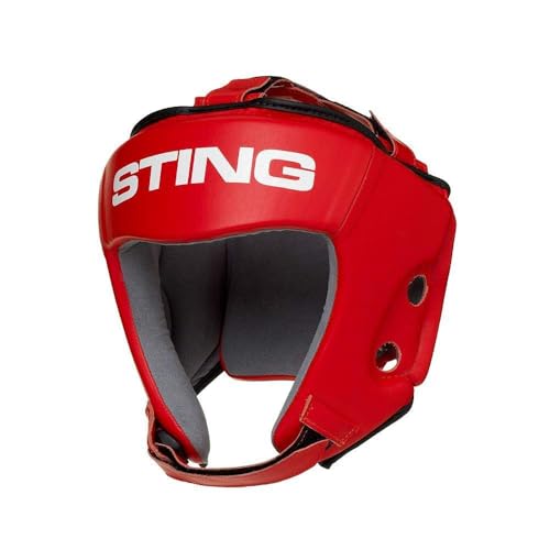  Sting Super Series Sacco Boxe, Uomo, Rosso, XL