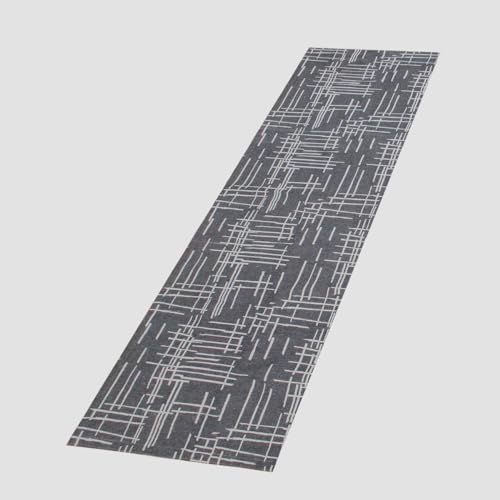 Tapete Passadeira Para Cozinha Antiderrapante 1,30m 45cm Decoração Jacquard Emborrachado Artesanal C