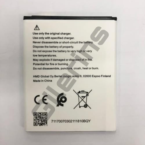 Image of Original WT141 Battery for Nokia 3.8V C1 2nd Edition TA-1380 Battery with 6 Month Warranty****(D1855)