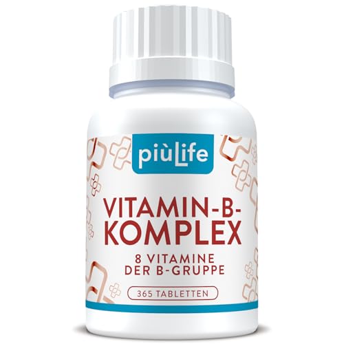 +Life Vitamin B-Komplex Hochdosiert 365 Tabletten