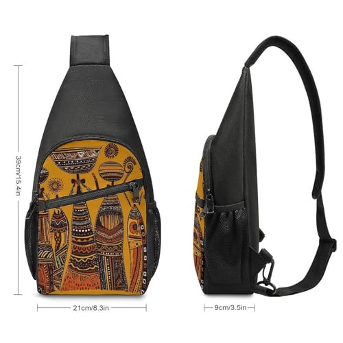 Bolso bandolera ligero para senderismo y viaje miniatura 2