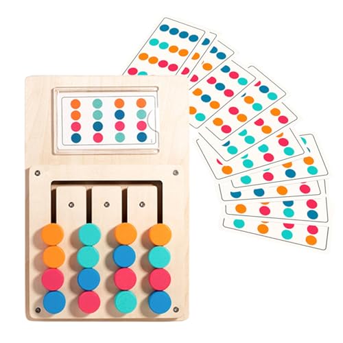 Puzzle en bois tri des couleurs pour calmer l'agitation et booster la concentration
