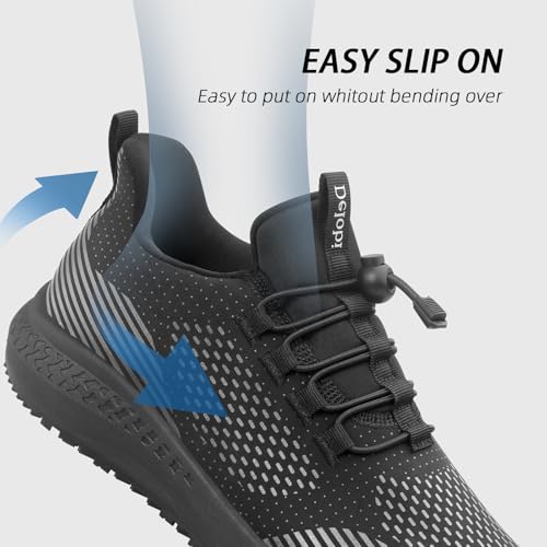 Image of Non Slip Work Shoes for Men Slip Resistant Shoes Kitchen Chef Restaurant Food Service Waterproof Walking Sneakers