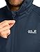 Jack Wolfskin Herren Peak District Hooded Fz M, Midnight Sky, XL EU