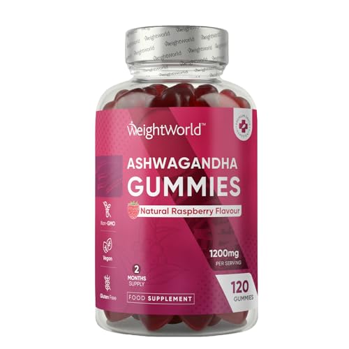 Ashwagandha Gummies 1200mg - 120 Gummies - 2 Months Supply