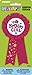 Unique Birthday Girl Fabric Award Badge, 5.8", Pink