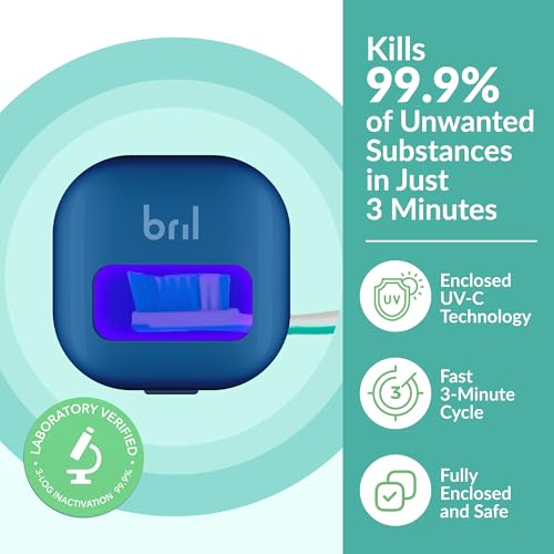 Smart UV Toothbrush Sanitizer Holder