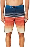 O'NEILL Men's Water Resistant Superfreak Stretch Swim Boardshorts, 20 Inch Outseam (Brilliant Blue/Backwash, 32)