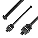 TRQ Tie Rod Kit Set of 4 Inner Outer Left Right for Chevy GMC Hummer