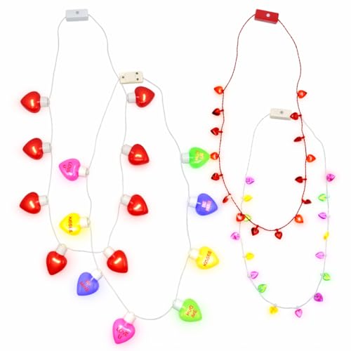 Light Up Necklaces Bulk | Light Up LED Necklaces - Partyglowz.com
