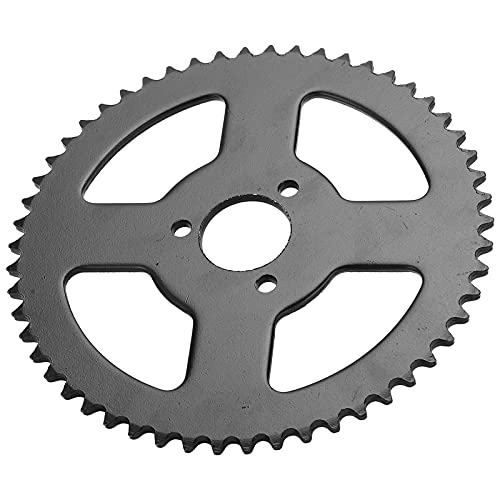 VBESTLIFE T8F 54 Zähne Stahlkettenrad, Langlebiges Innenloch 26mm Kettenblatt Kettenrad Harte Kurbelgarnitur Geeignet für Mini Motorrad ATV Kart