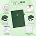 Clever Fox Planner PRO 2nd Edition – Undated Weekly Agenda Planner for Setting Goals, Tasks & Time Management – Life Organizer with to-do Lists & Habit Trackers – Large, 8.5x11″ (Forest Green)